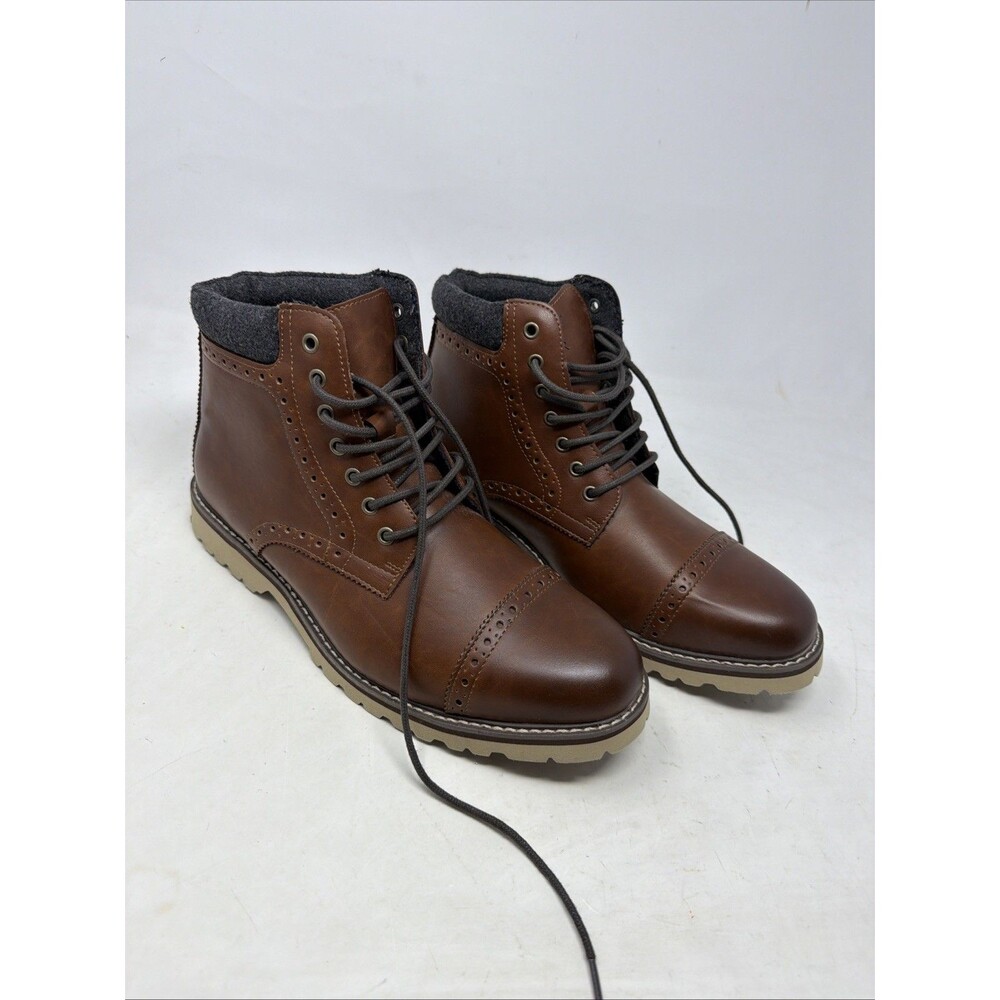 Sonoma Goods For Life Reddan Cognac Casual Ankle Boot Men Sz 9 Medium